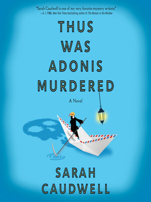 cover image of Thus Was Adonis Murdered